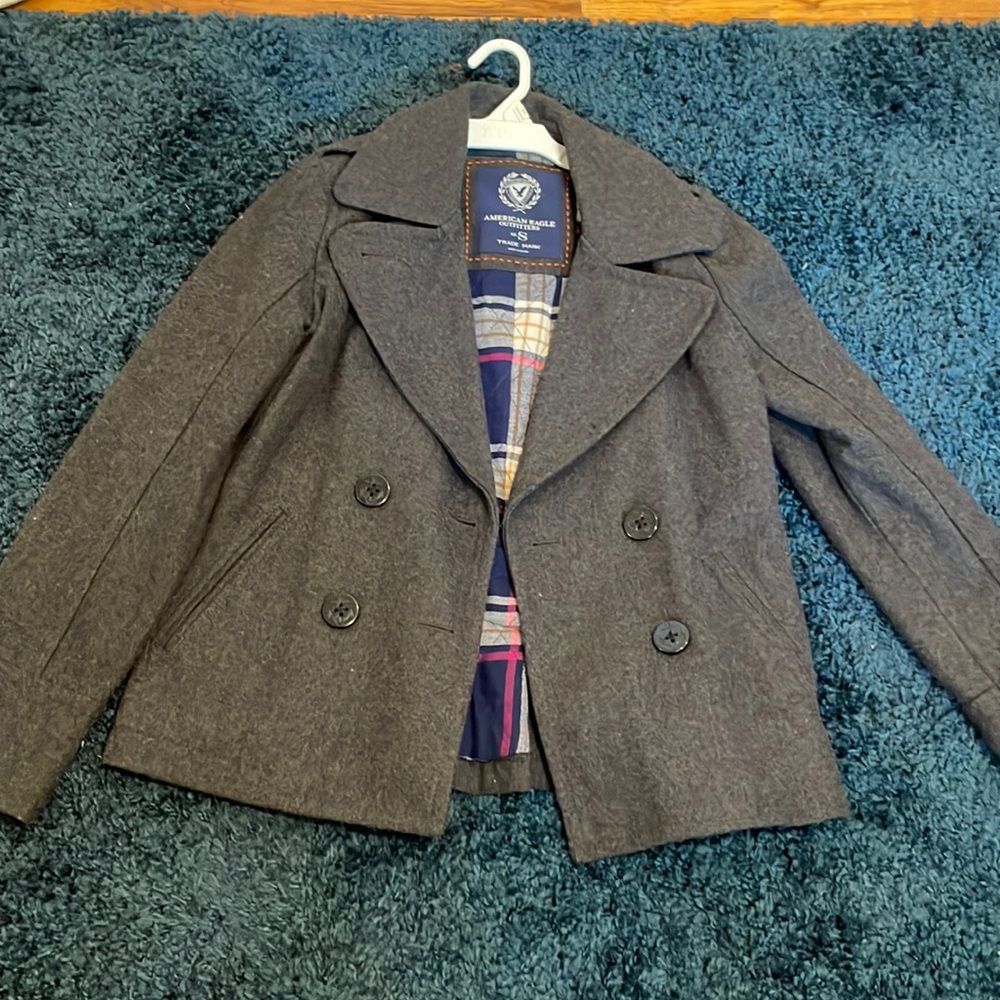 Gray Pea Coat